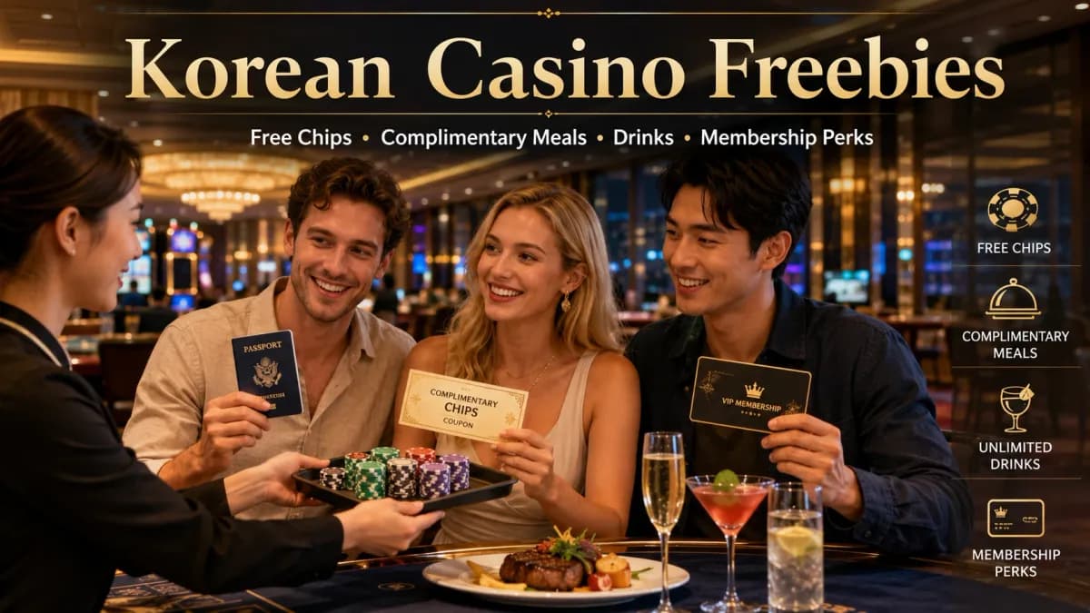 Alles GRATIS in Koreas Casinos: Vorzüge, die kaum ein Reisender kennt